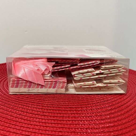 Martha Stewart Matchbox Celebrations 12 box kit Pink and White NWT - Picture 5 of 6